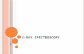 x Ray Spectroscopy