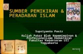 01 - Sumber Pemikiran Peradaban Islam