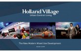 Brosur Apartemen Holland Village di Cempaka Putih Jakarta