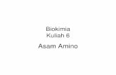 Bio206 Slide Kuliah 6 - Asam Amino