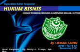 Hukum Bisnis by Ismail Fahmi NPM 12-1112.ppt