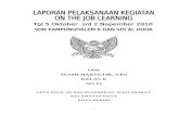 Dra. Siti Herani, MM - Laporan on the Job Learning