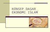 Bab 1 . Konsep Dasar Ekonomi Islam