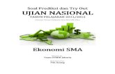 Soal Try Out Un 2012 Sma Ekonomi Paket 22