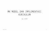 Mk Model Dan Impl Kur 2013