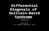 Differential Diagnosis of GBS
