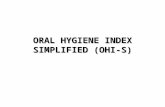 Oral Hygiene Index Simplified (Ohi-s)