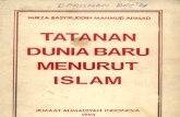 Tatanan Dunia Baru Menurut Islam-mirza Basyiruddin Mahmud Ahmad r.a