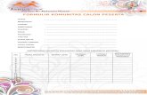 Formulir Pendaftaran Calon Peserta Festival Tari Mahasiswa Nasional (Variasi) 2013