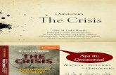 Quranomics: The Crisis "Krisis Manalagi Yang Engkau Dustakan?"