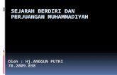 121350144 Sejarah Berdiri Dan Perjuangan Muhammadiyah