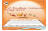 Buku Profil Kesehatan Indonesia 2009