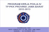 2012 INFORMASI POKJA IV TP PKK JABAR print.ppt