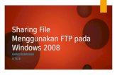 Sharing file menggunakan ftp pada windows 2008