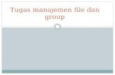 Tugas manajemen file dan group pada linux