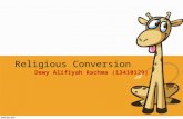 Religious conversion (Konversi Agama)