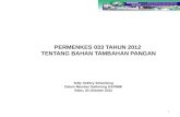 Presentasi Permenkes 033 Edit 1
