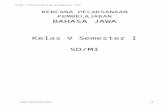 RPP Bahasa Jawa Kelas 5