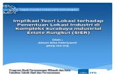 Implikasi Teori Lokasi Terhadap Penentuan Lokasi Industri di Kompleks Surabaya Industrial Estate