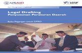 Buku Legal Drafting Penyusunan Peraturan Daerah