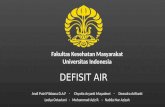 Defisit Air Bersih