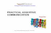 Practical assertive communication