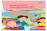 Energi dan Perubahannya Buku Siswa Kelas 3  tema 7