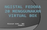 Ngistal fedora 20 menggunakan virtual box