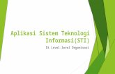 Aplikasi Sistem Teknologi Informasi (STI) di level-level organisasi