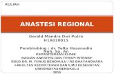 Kuliah Anastesi Regional-gerald