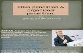 Mpph Etika Organisasi Penelitian