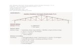Teknik sipil perhitungan rangka atap