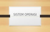 Perkembangan Sistem Operasi