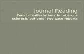 Journal Reading Tuberous sclerosis