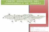Informe de Corte Geologico Huaraz