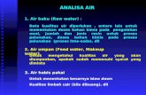 Analisa Air