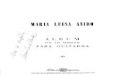 Maria Luisa Anido - Obras Para Guitarra