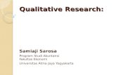 Qualitative Research Part 1