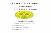 Analisis Laporan Keuangan Kalbe Farma Kelompok 2