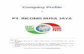 Company Profile PT Inconis 2015