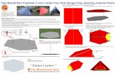 Tips Membuat Tarp Tent 3x3 (Flysheet)