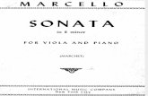 Sonata en Mi Menor para Viola solo (Benedetto Marcello)