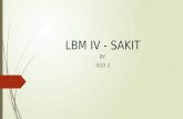 Lbm IV - Sakit