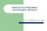 pediatri with Parotitis