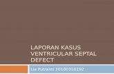 Laporan Kasus Ventricular Septal Defect