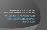 Pengaruh Kolonialisme Terhadap Kebudayaan Indonesia