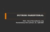 Presentasi Referat - Nutrisi Parenteral 2015-1