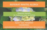 Ppt Referat Rinitis Alergi