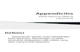 Presentasi Appendicitis