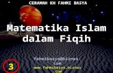 Matematika Islam Dlm Fiqih-3